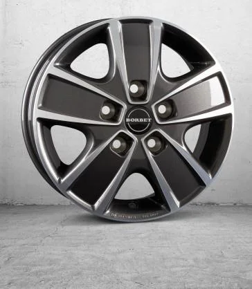 Statusfälgar CWG Anthracite Dark Polished 6x16 5/130 ET68