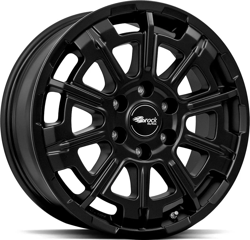 Rautamo BROCK B45 Shiny Black 7.5x18 6/120 ET48