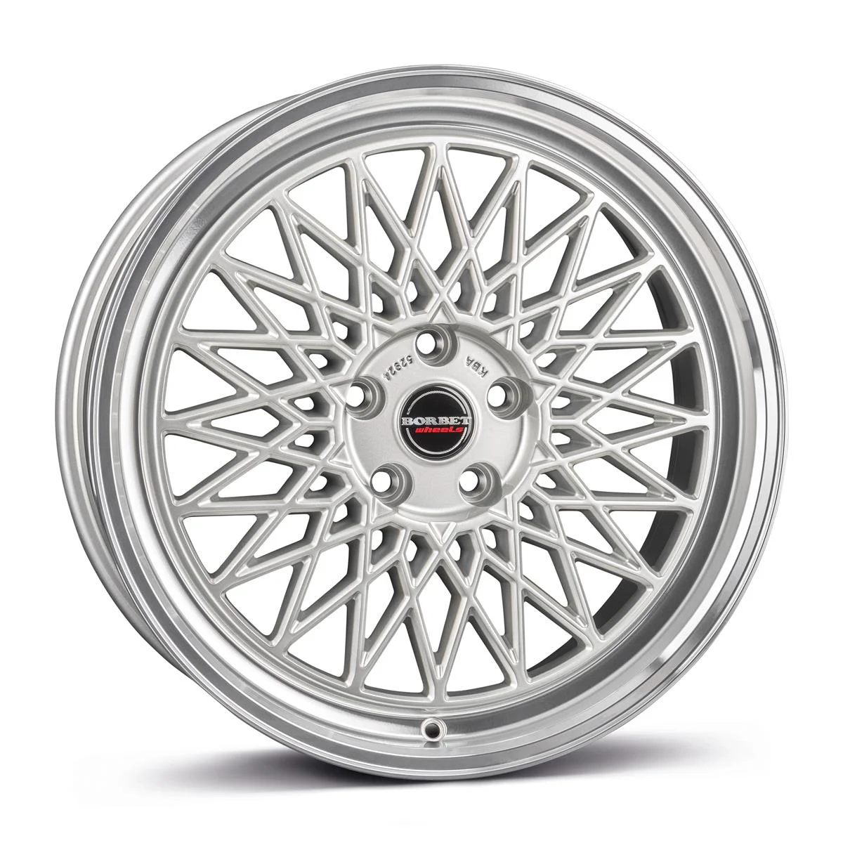 Rautamo BORBET B Silv Rim Pol 7x17 4/100 ET38
