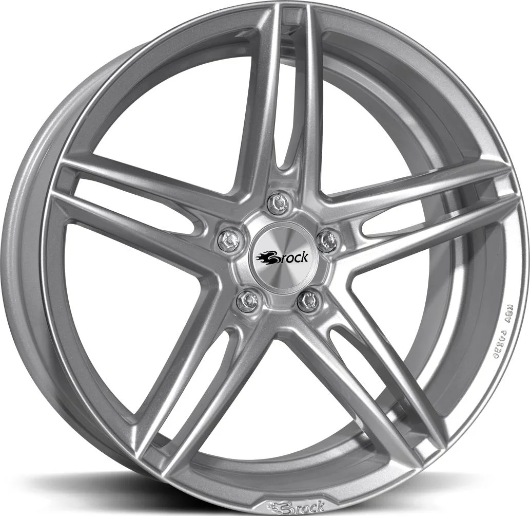 Rautamo BROCK B33 Crystal Silv 8x18 5/108 ET45