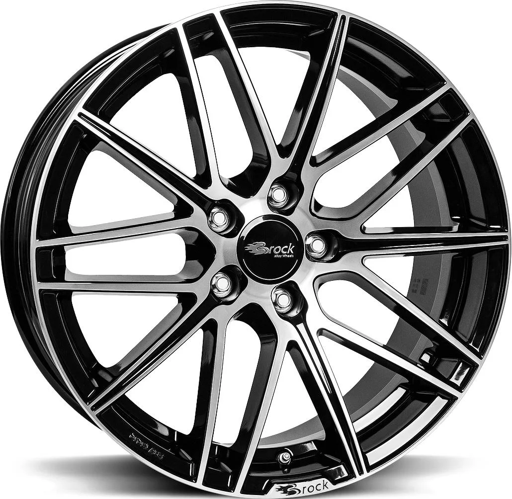 Rautamo BROCK B34 Black Full Pol 8x18 5/120 ET30