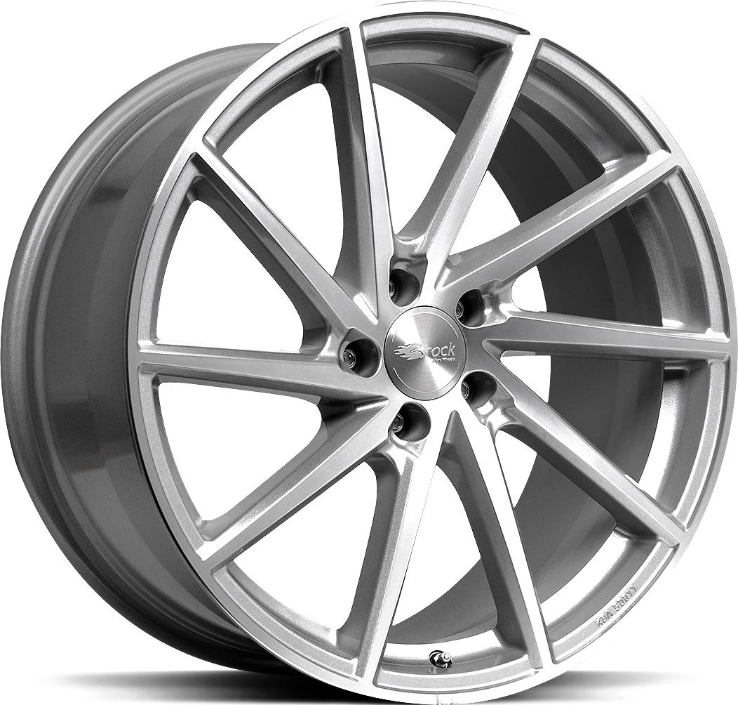 Rautamo BROCK B37 Crystal Silv Pol 8x18 5/112 ET48