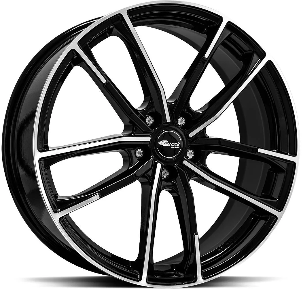 Rautamo BROCK B38 Black Full Pol 8x20 5/112 ET43