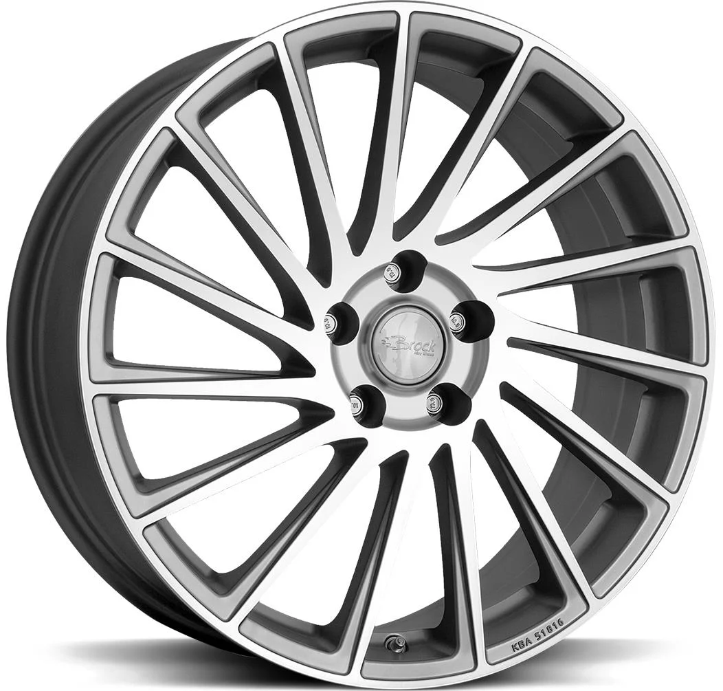 Rautamo BROCK B39 Ferric Grey Pol 7.5x18 5/112 ET45