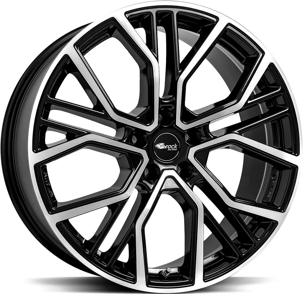 Rautamo BROCK B41 Black Full Pol 8.5x19 5/112 ET21