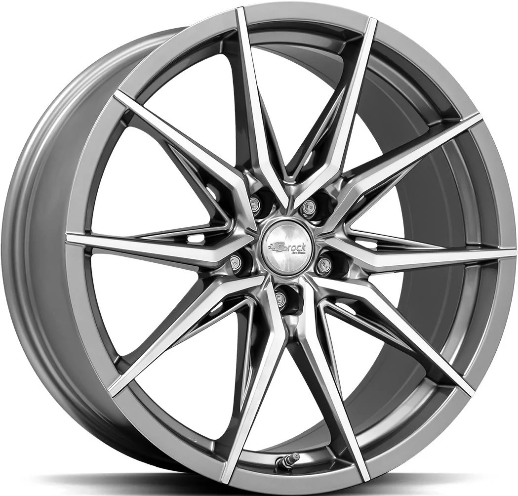 Rautamo BROCK B42 Ferric Grey Pol 8x18 5/108 ET42