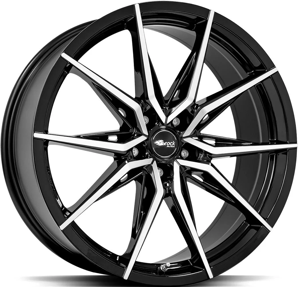 Rautamo BROCK B42 Black Full Pol 8x18 5/112 ET45