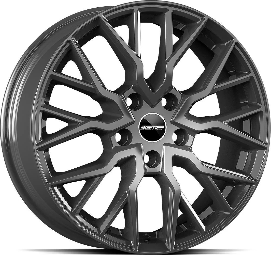 Rautamo GMP Booster Gloss Anthracite 8x19 5/108 ET43