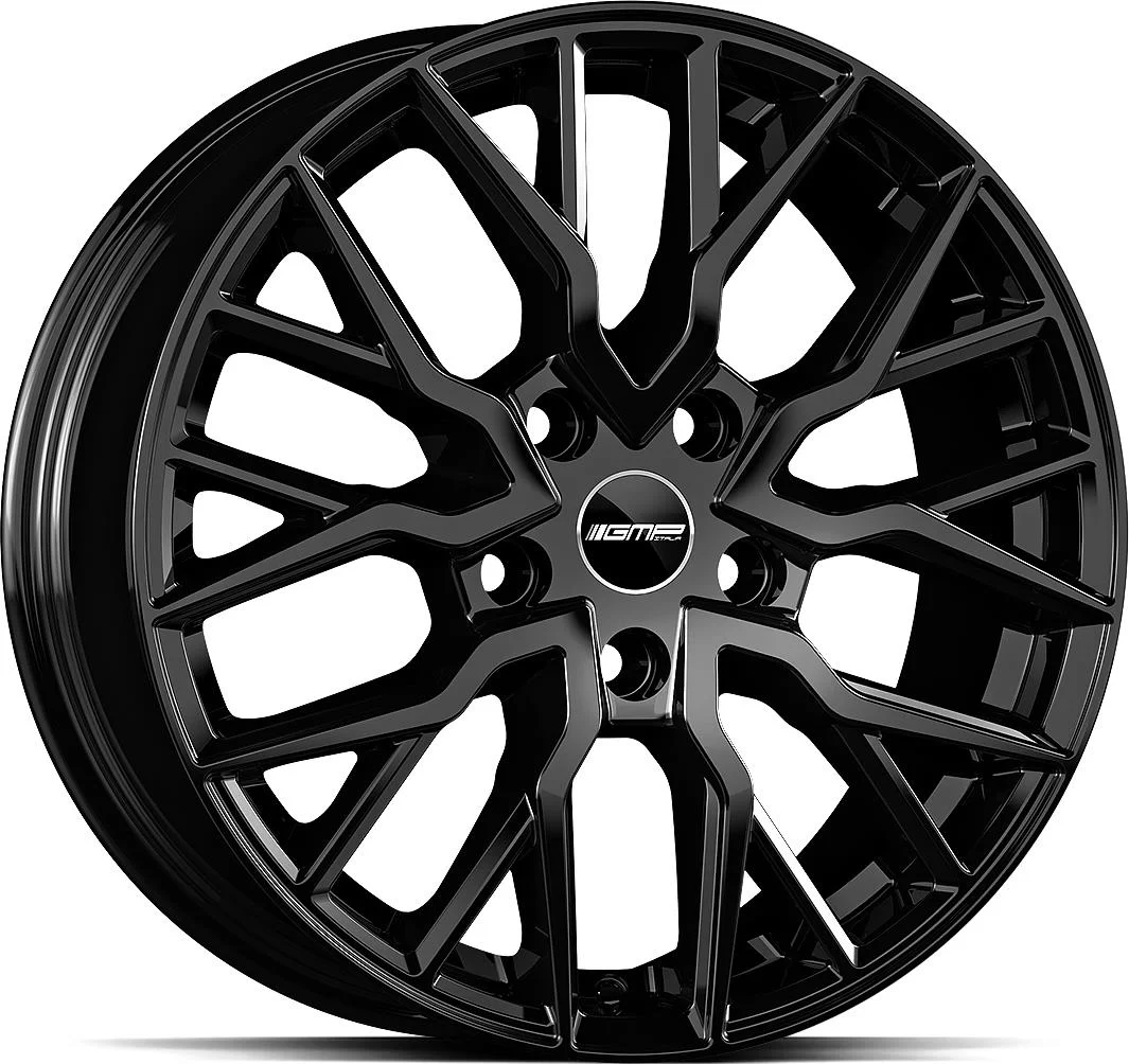 Rautamo GMP Booster Gloss Black 7.5x17 5/108 ET42