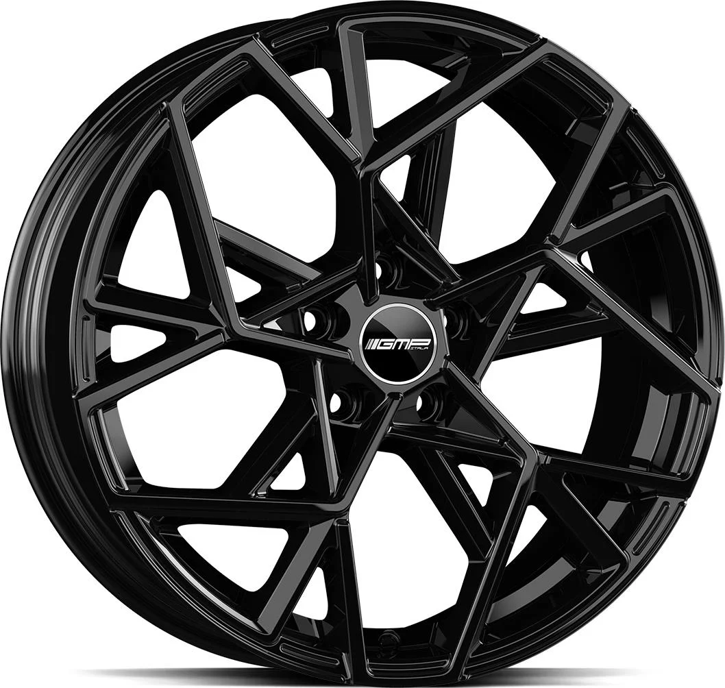 Rautamo GMP Cartesio Gloss Black 7x17 4/100 ET45