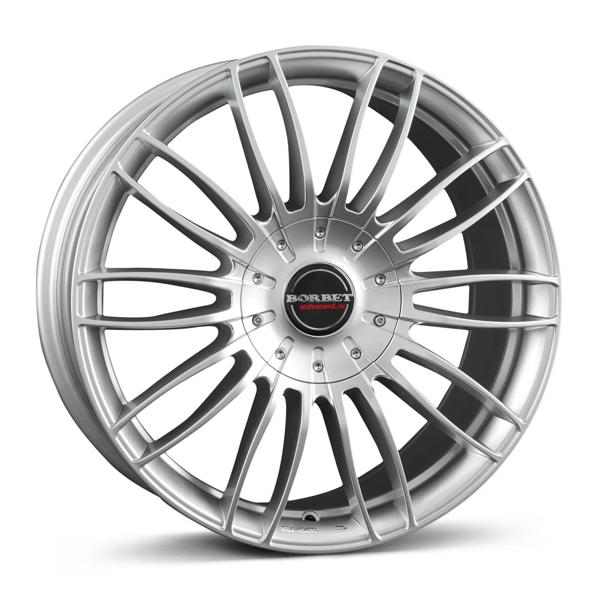 Rautamo BORBET CW3 Sterling Silv 9x21 5/108 ET35