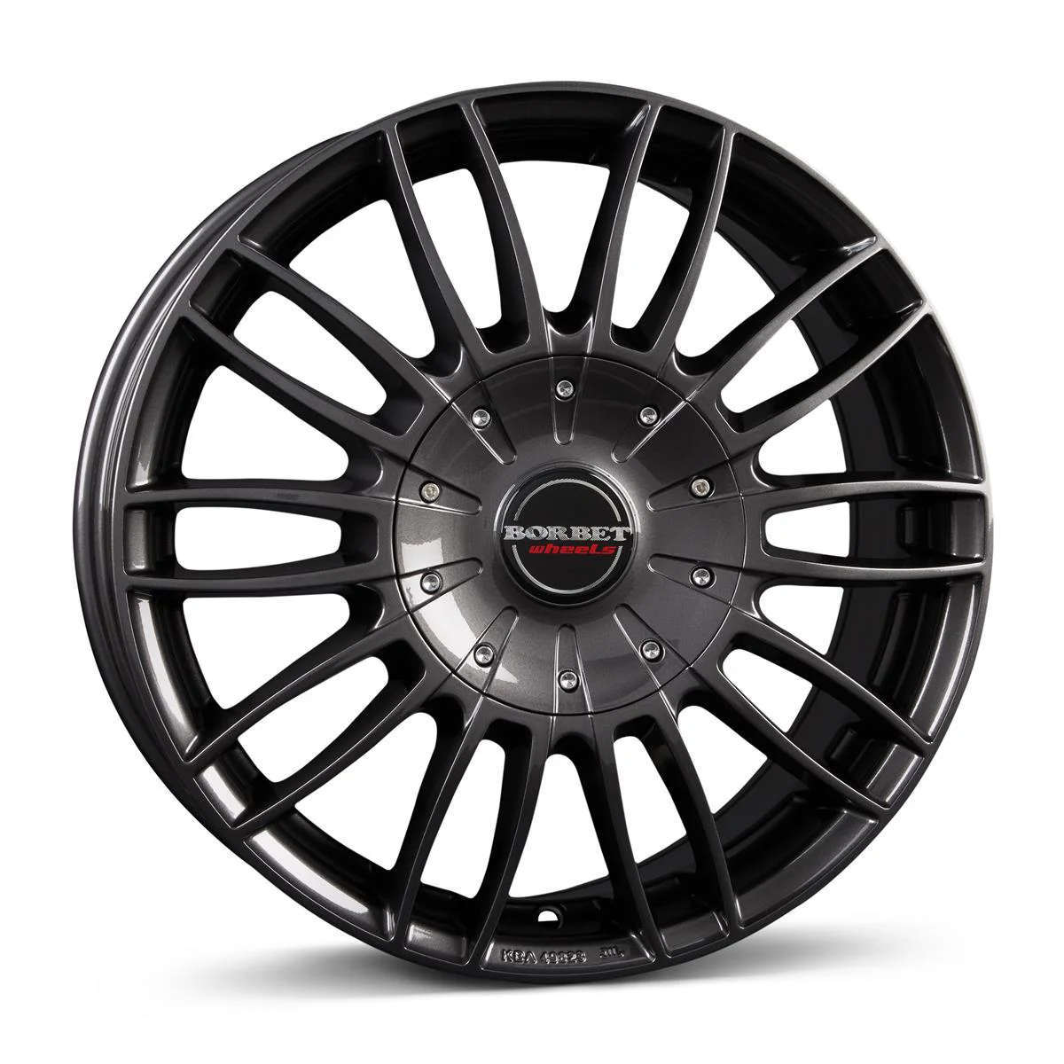 Rautamo BORBET CW3 Mist Antracite Gloss 7.5x18 5/130 ET37