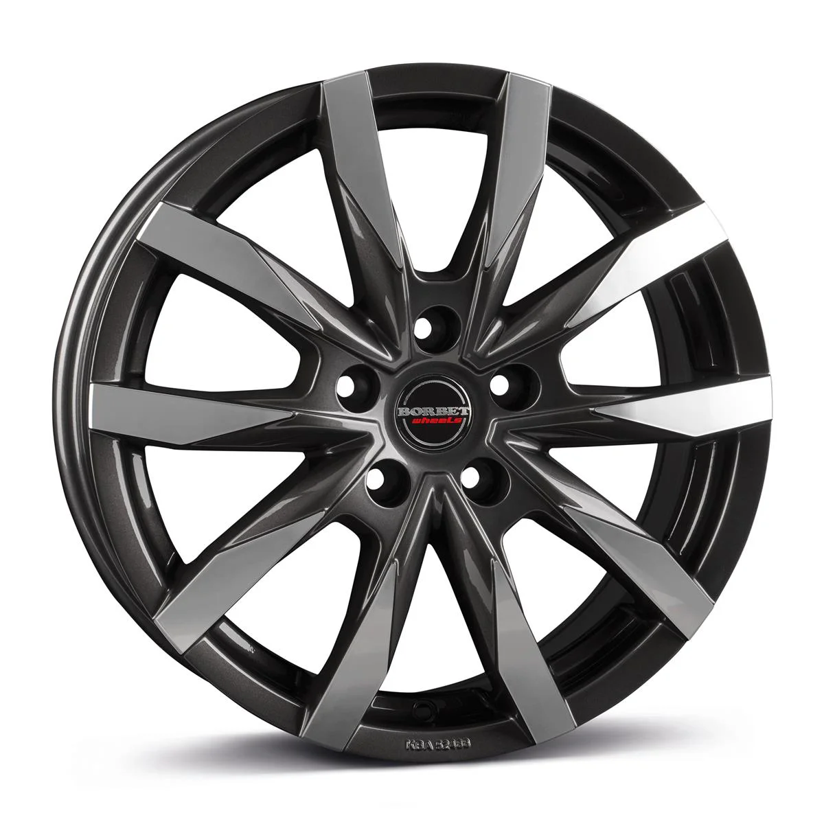 Rautamo BORBET CW5 Mist Antracite Gloss Polis 7.5x18 5/118 ET53