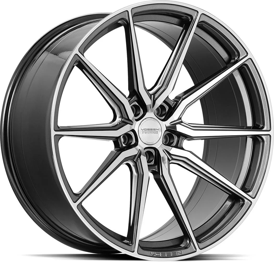 Rautamo VOSSEN HF3 Gloss Graphite Pol 10x24 5/120 ET32
