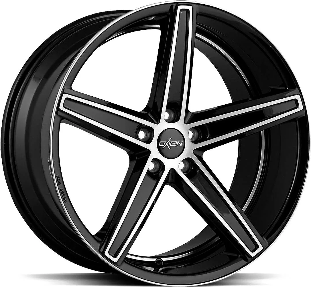 Rautamo OXIGIN Concave Black full Pol 7.5x19 5/112 ET37