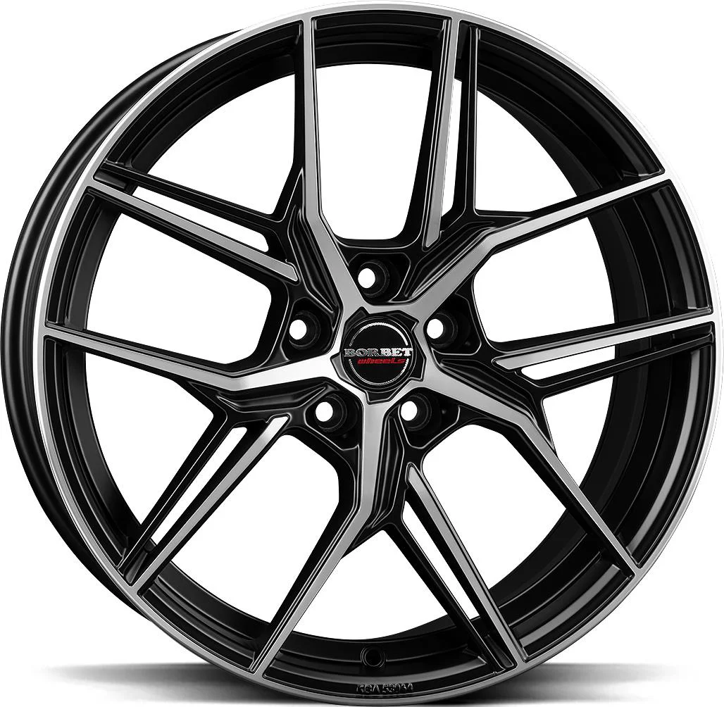 Rautamo BORBET QX Black Pol Matt 8x19 5/112 ET44