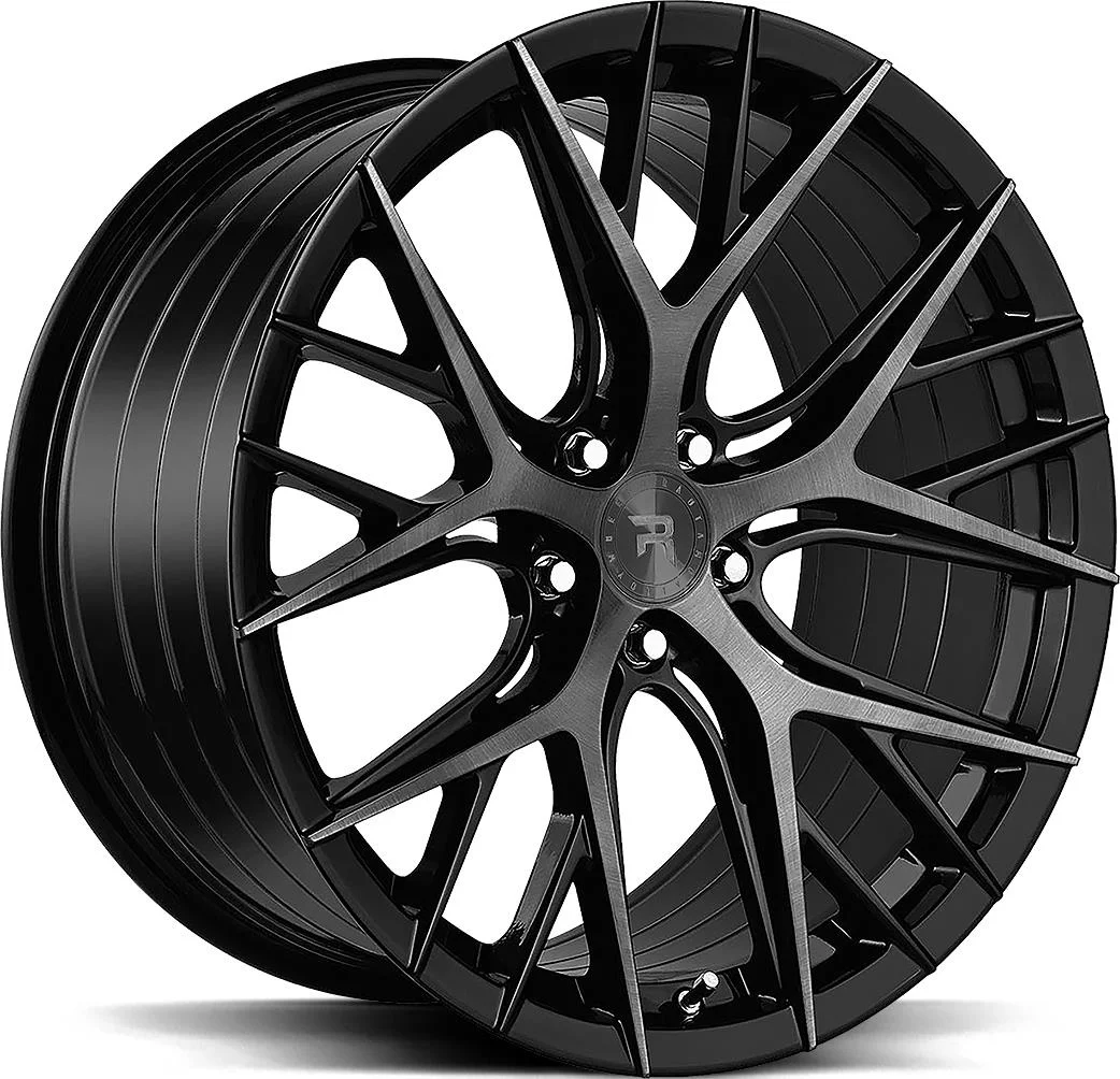 Rautamo R-SERIES R16 Brush Dual Black 8.5x19 5/112 ET45