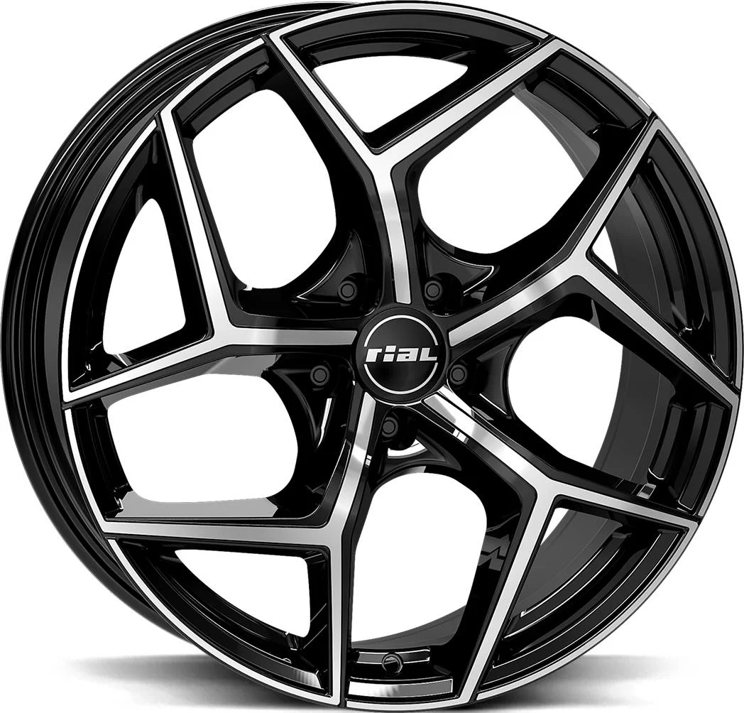 Rautamo RIAL Salento Diam Black Pol 8x18 5/108 ET45