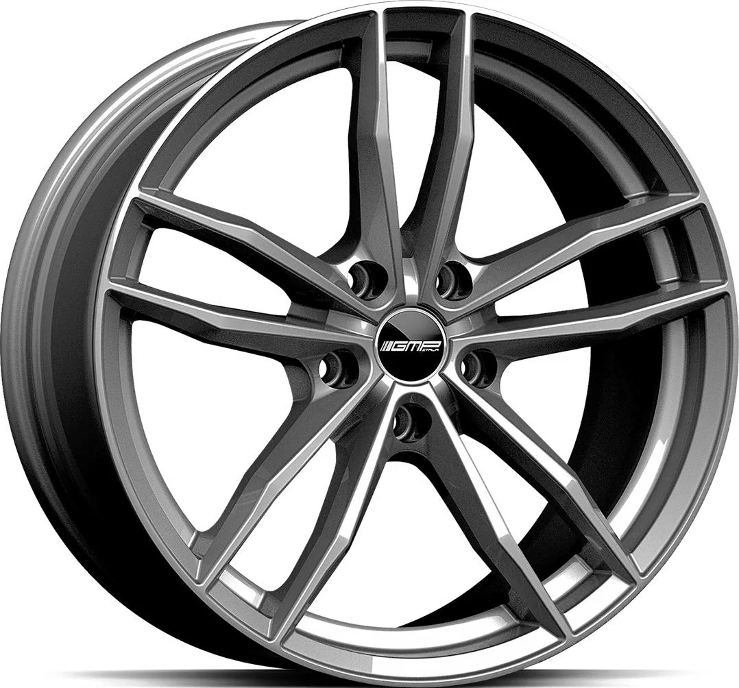 Rautamo GMP Swan Gloss Anthracite 8x19 5/108 ET42