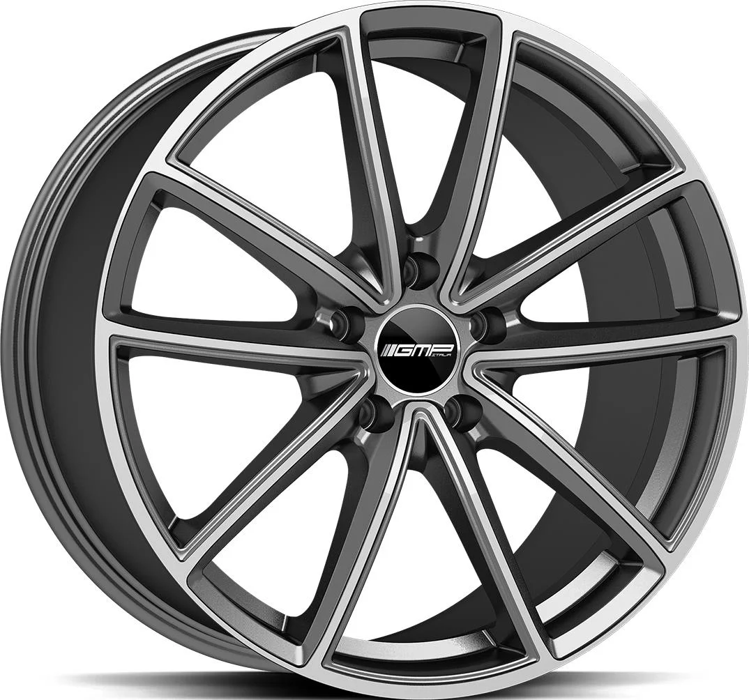 Rautamo GMP Titan Anthracite Diam 9.5x21 5/130 ET60