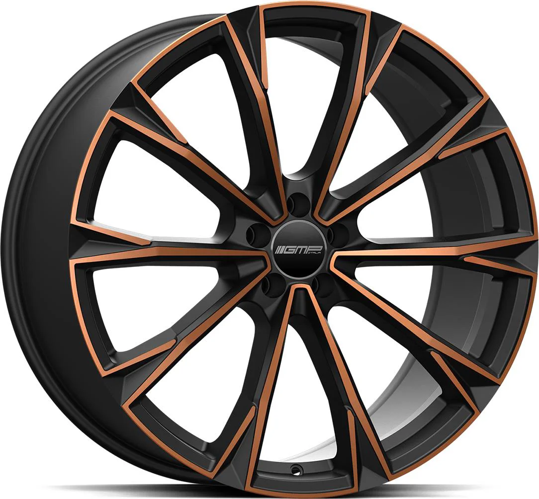 Rautamo GMP Totale Satin Black Bronze Diam 8x19 5/112 ET30