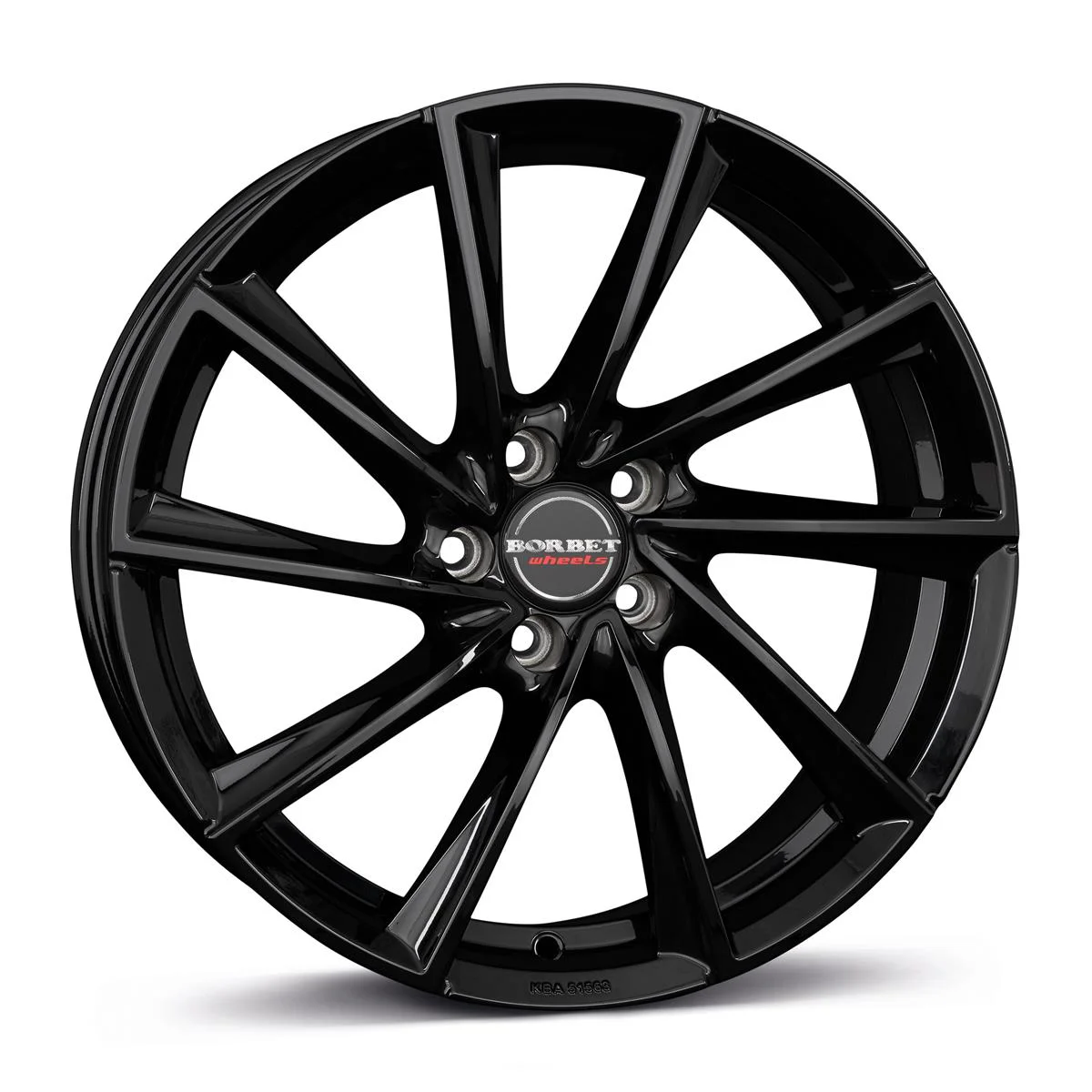 Rautamo BORBET VTX Black Gloss 8x18 5/108 ET45
