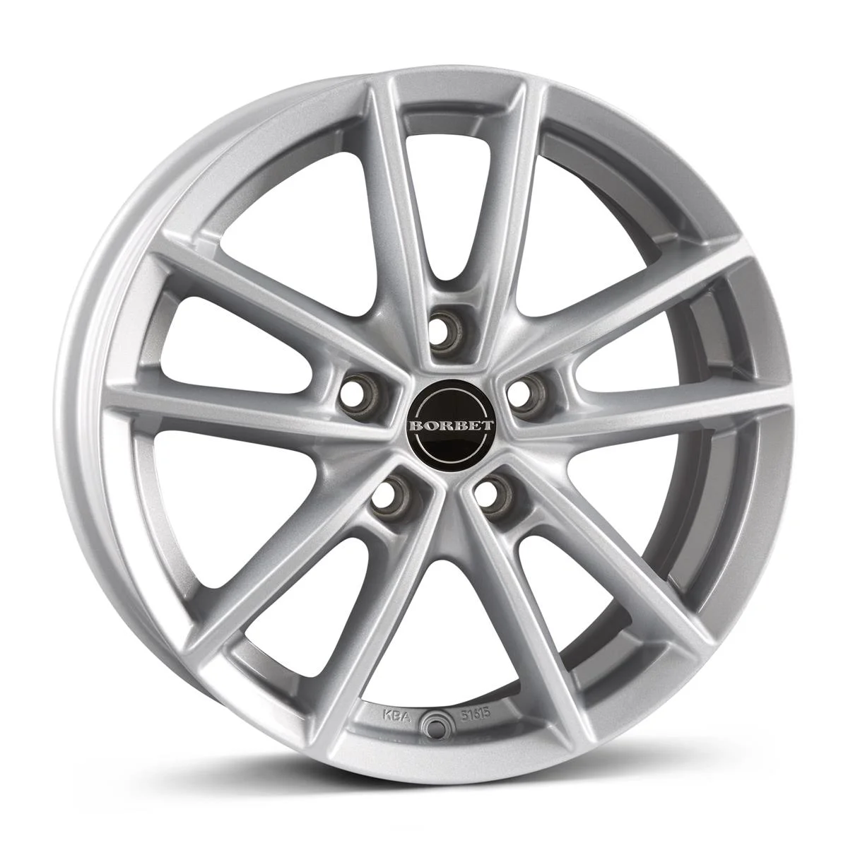 Rautamo BORBET W Crystal Silv 8x18 5/112 ET48