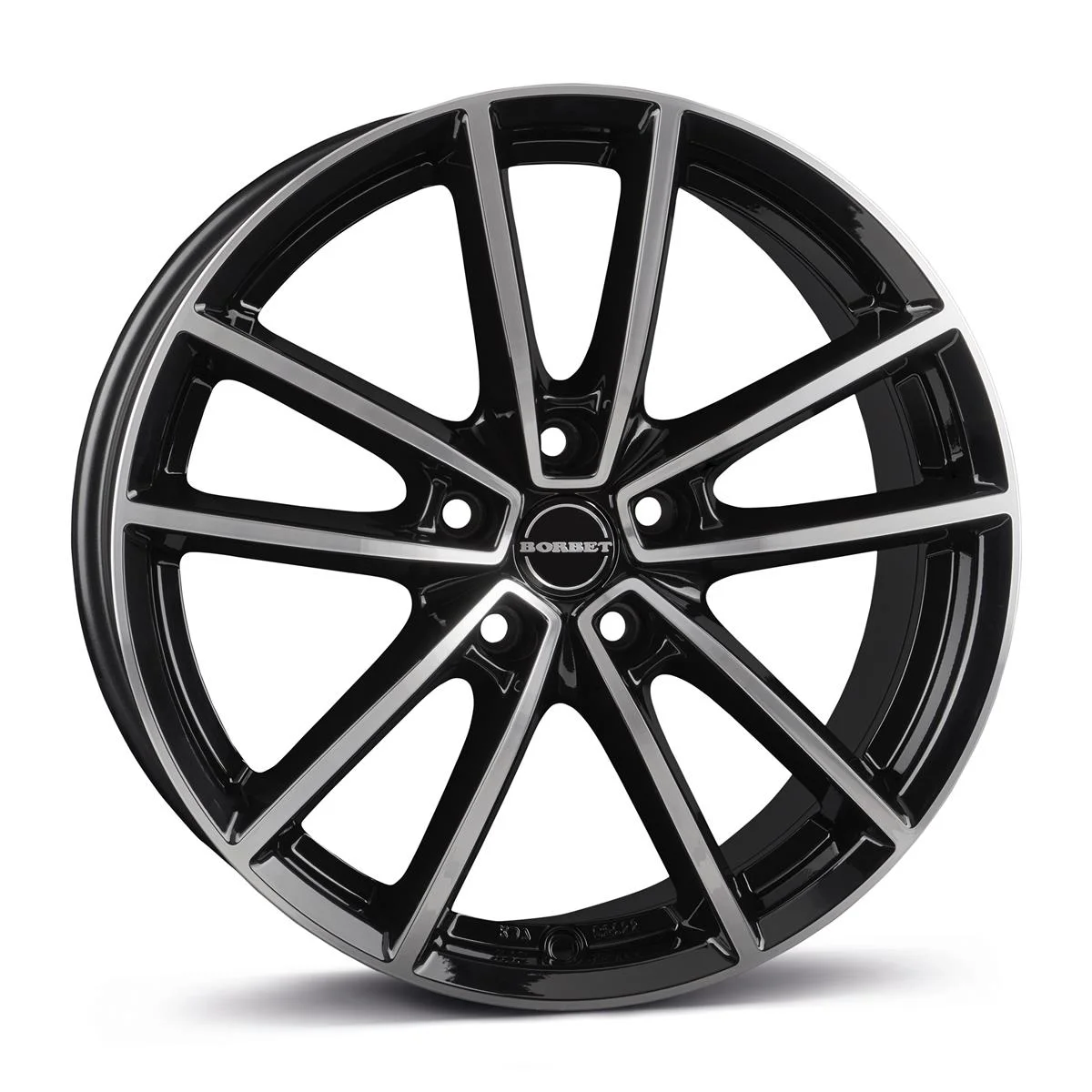 Rautamo BORBET W Black Pol Gloss 8x20 5/114,3 ET36