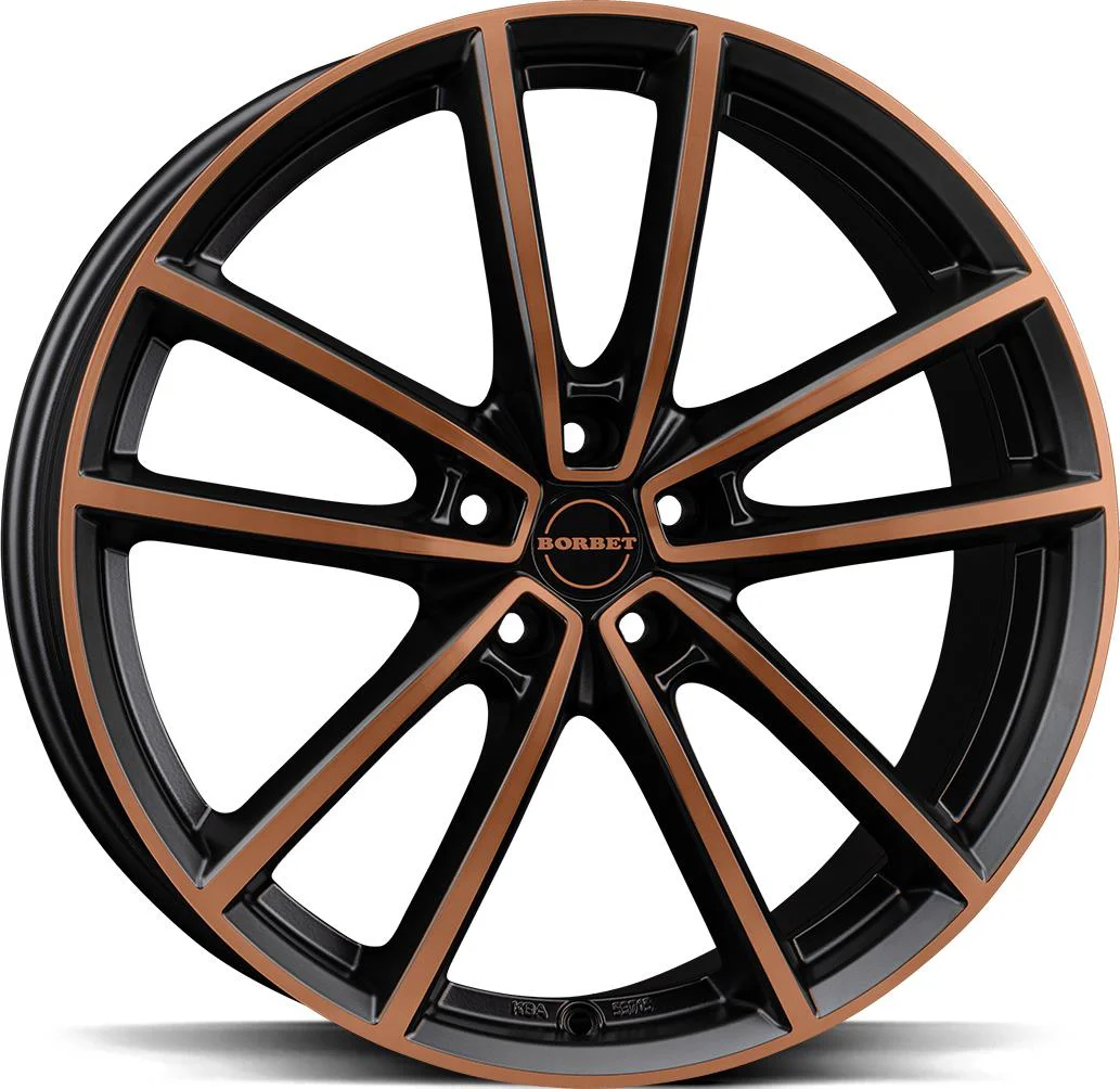 Rautamo BORBET W Black Copper Pol Matt 8x20 5/112 ET41