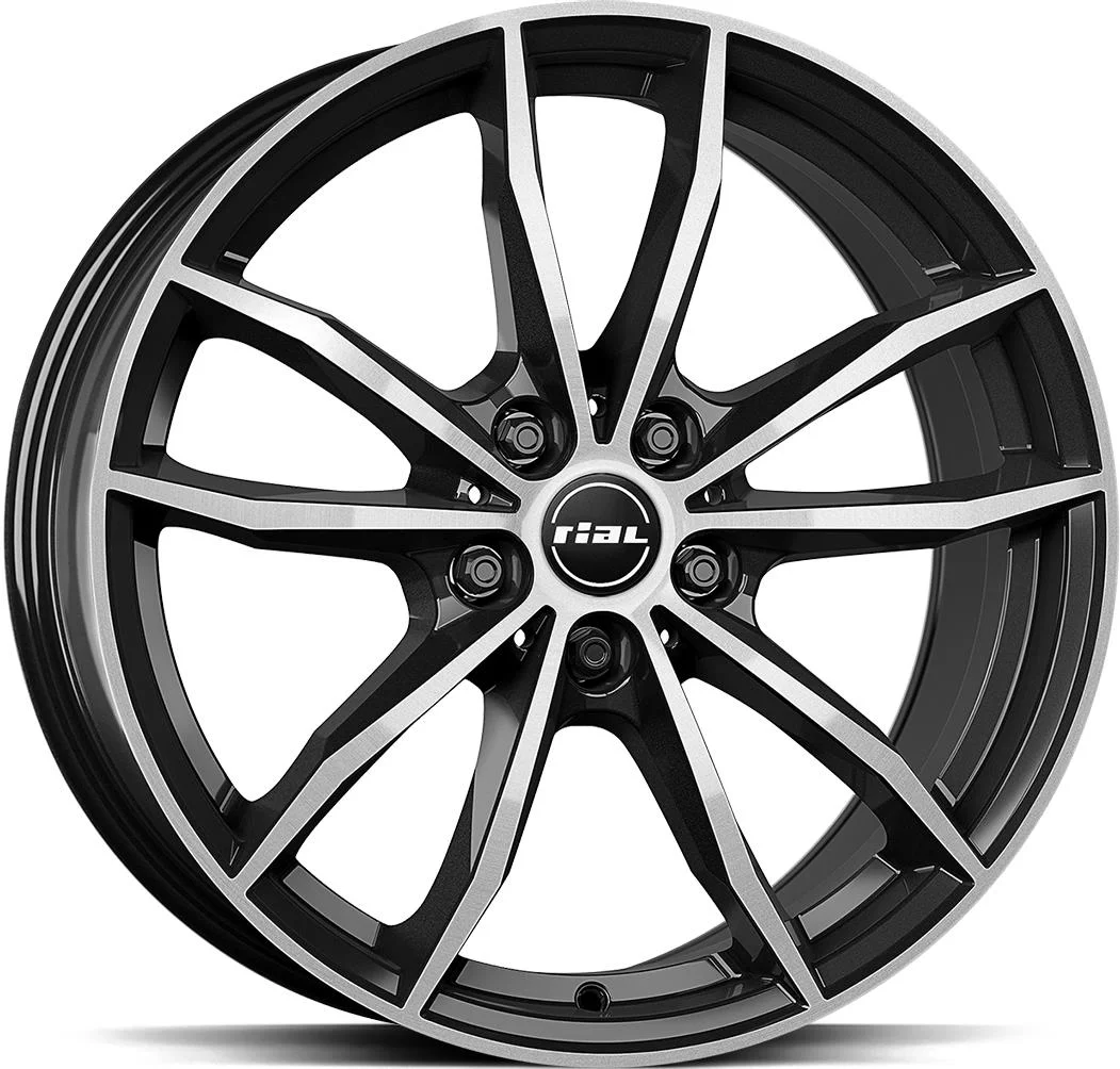 Rautamo RIAL X12 Diam Black Pol 8x19 5/112 ET47