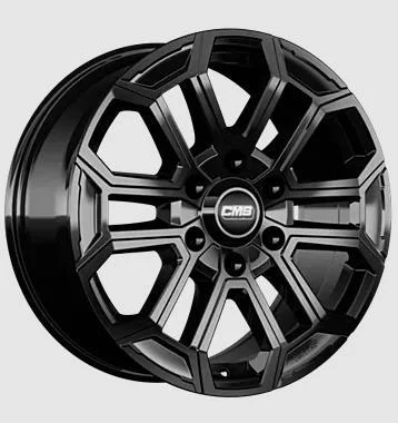 Statusfälgar C35 Gloss Black 8x18 6/139,7 ET45
