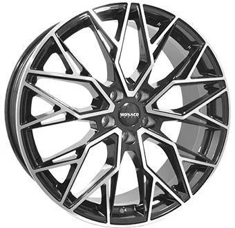 Statusfälgar GP15 Black Polished 8x19 5/108 ET45