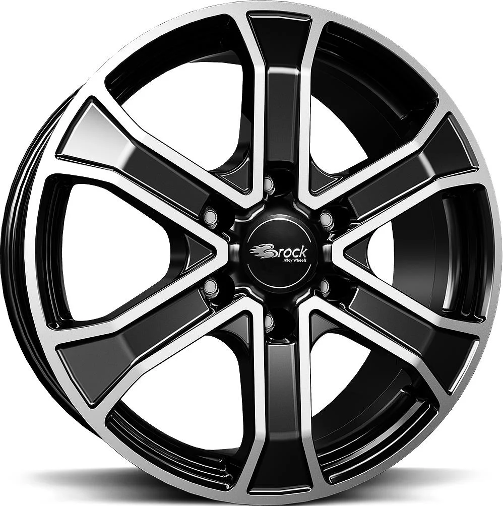 Rautamo BROCK RC31 Black Full Pol 7x16 6/139,7 ET33