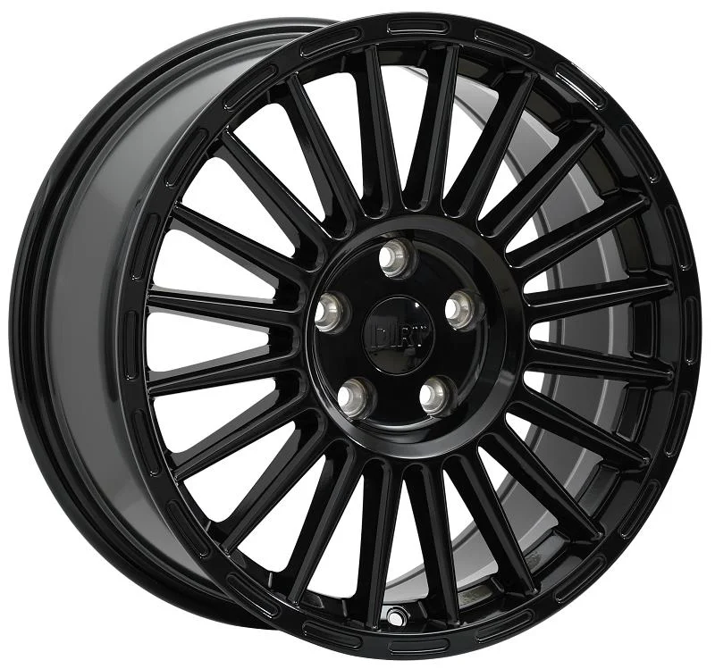 Statusfälgar D75 Glossblack 8x17 5/112 ET45