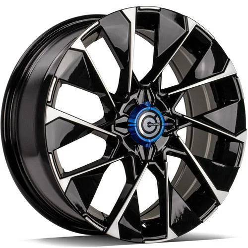 Statusfälgar Rise Black Front Polished 6.5x16 4/100 ET37