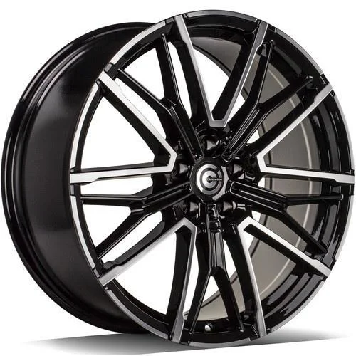 Statusfälgar Shade Black Front Polished 8x19 5/120 ET30