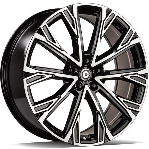 Statusfälgar Tool Black Front Polished 8.5x21 5/112 ET43