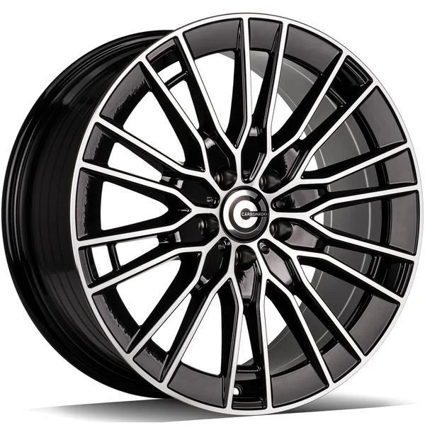 Statusfälgar Brawl Black Front Polished 9.5x20 5/112 ET45