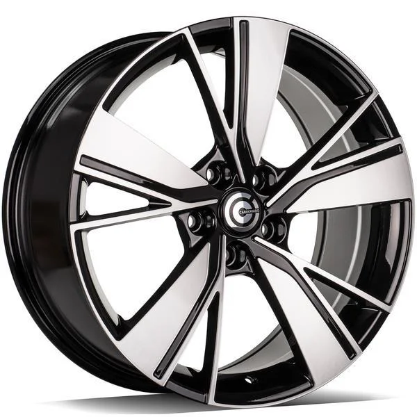 Statusfälgar Alien Black Front Polished 8x18 5/112 ET40