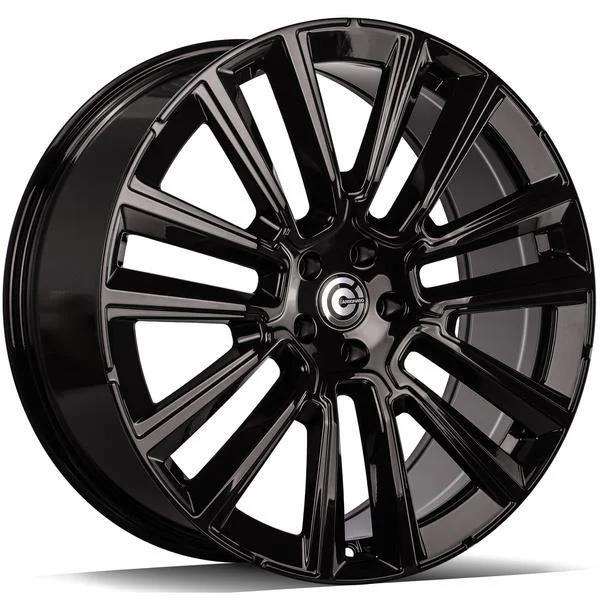 Statusfälgar Knockout Black Glossy 8x19 5/108 ET42