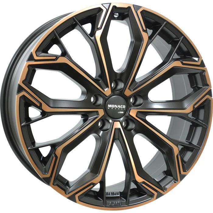 Statusfälgar GPC17 Black Copper 8x19 5/112 ET45