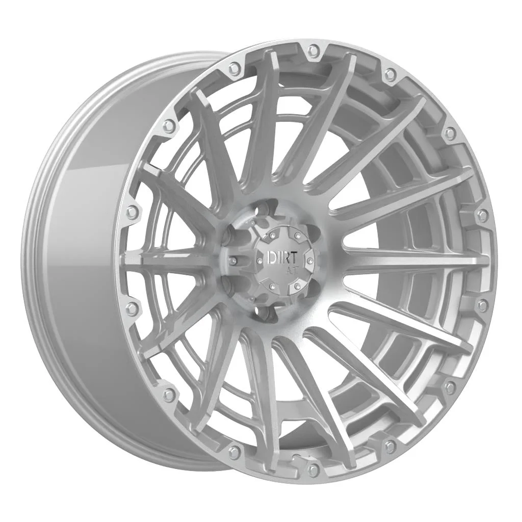 Statusfälgar D56 Silver Machined face 9x20 6/139,7 ET20