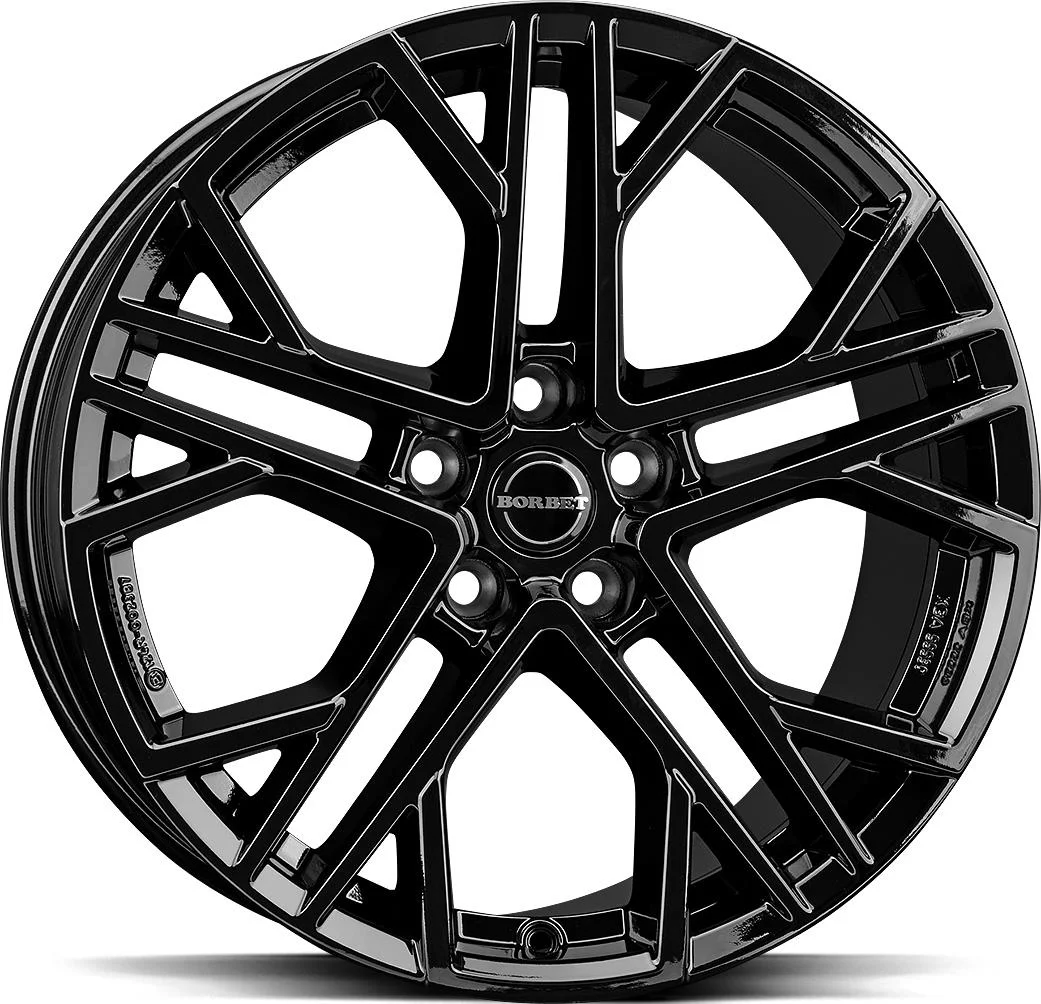 Rautamo BORBET XV Black Gloss 8.5x19 5/112 ET38