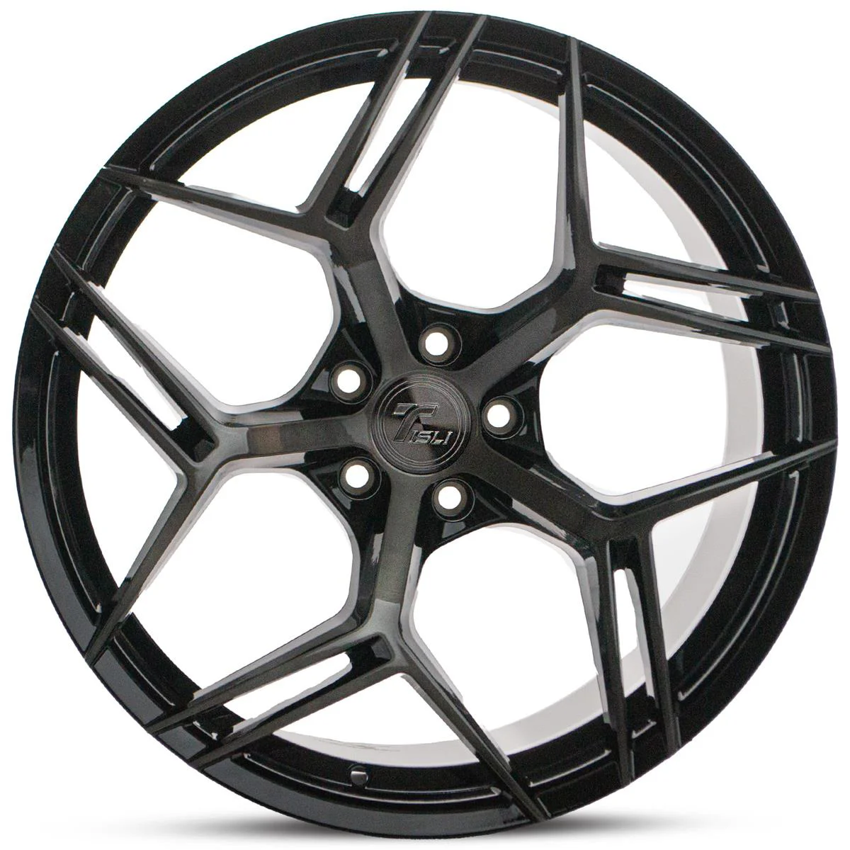 Däckline TISLI Wheels Blade Gloss Black Brush With Dark Tint 8.5x20 5/112 ET25