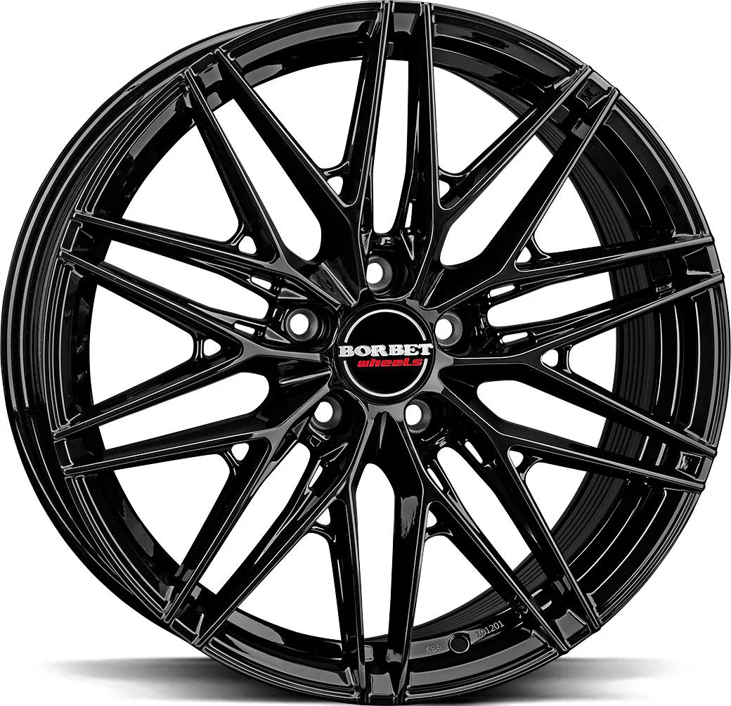 Rautamo BORBET FB1 Black Glossy 8x18 5/114,3 ET40