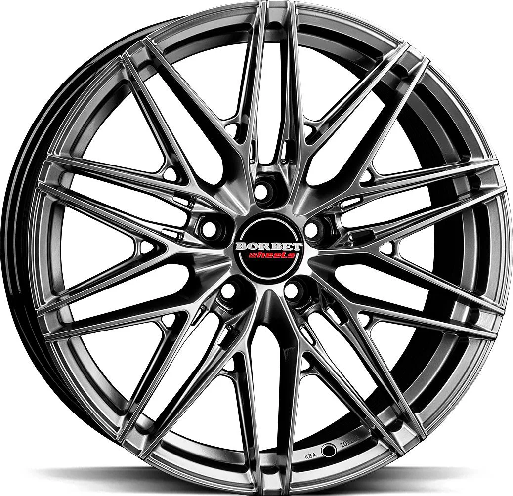 Rautamo BORBET FB1 Hyper Black Silv 8x18 5/120 ET40