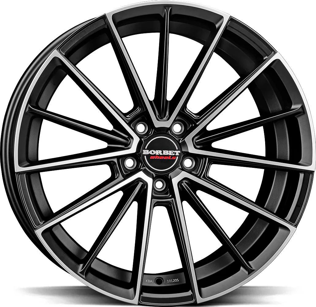 Rautamo BORBET FB2DC Black Polished Matt 9x20 5/112 ET35