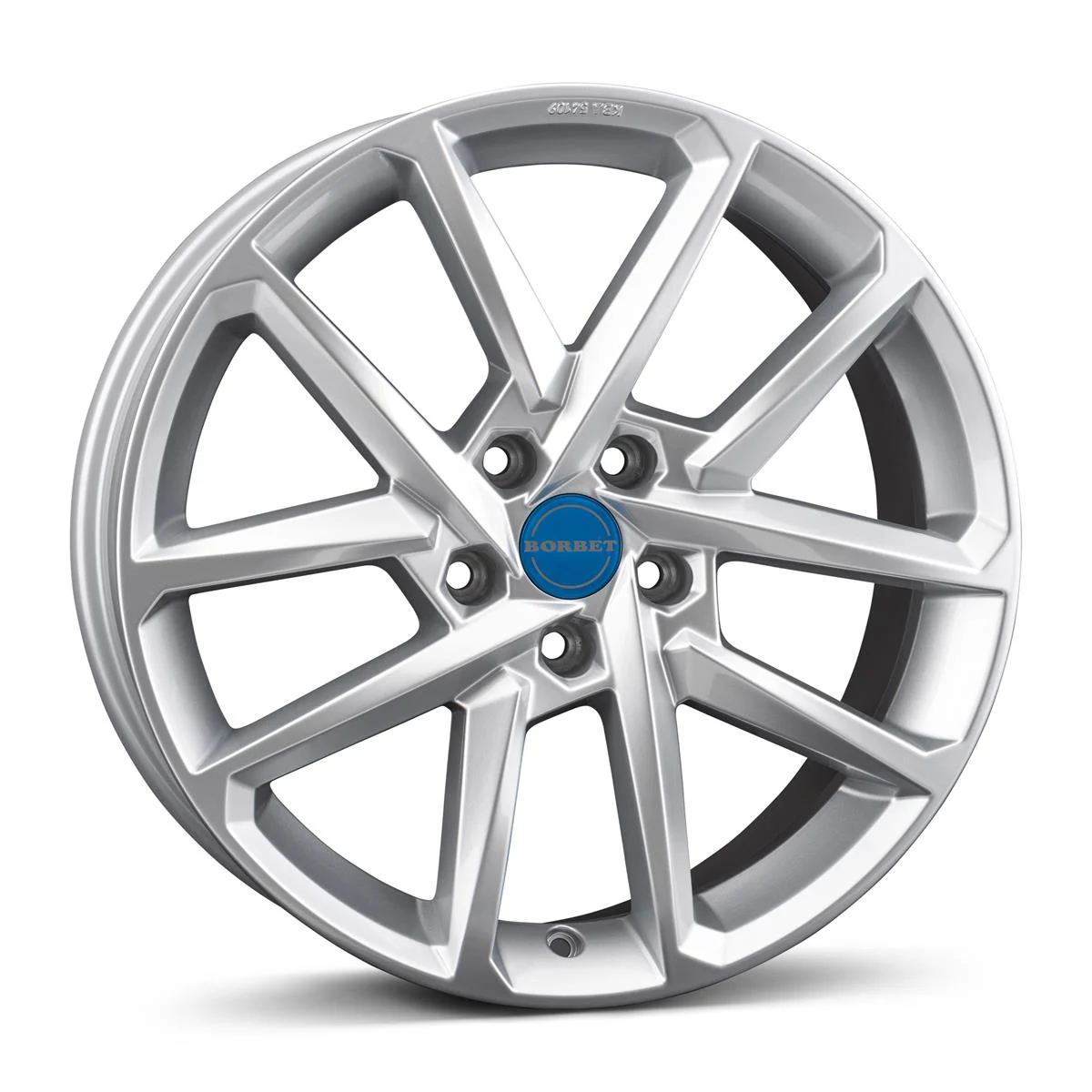 Rautamo BORBET N Chrystal Silv 7.5x17 5/108 ET50