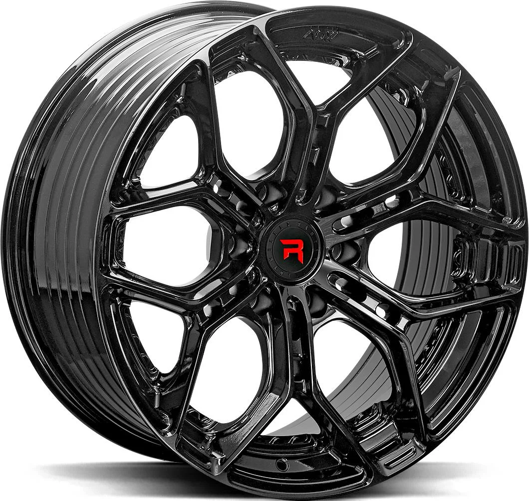 Rautamo R-SERIES R20 Gloss Black 9x20 6/135 ET30