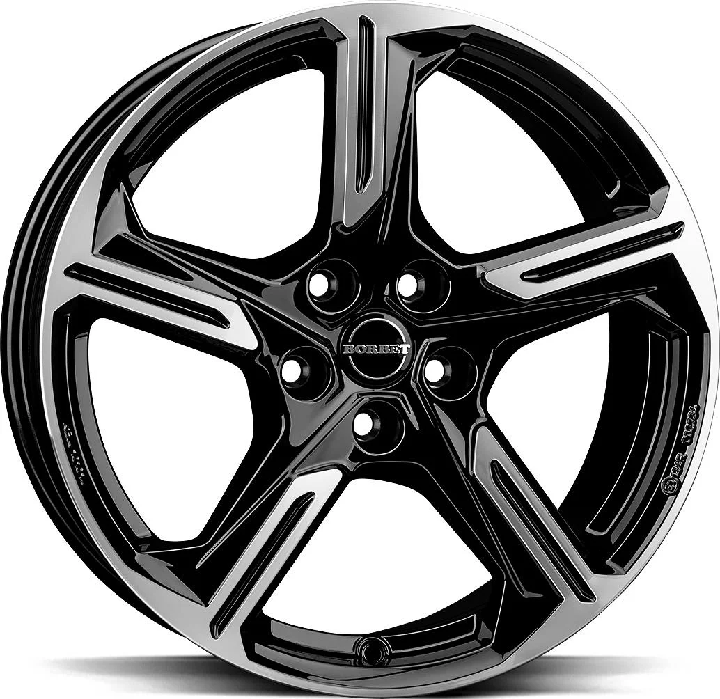 Rautamo BORBET XE1 Black Pol 8x18 5/112 ET38